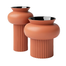 Dimensiva Ionico Ceramic Vases by Calligaris 