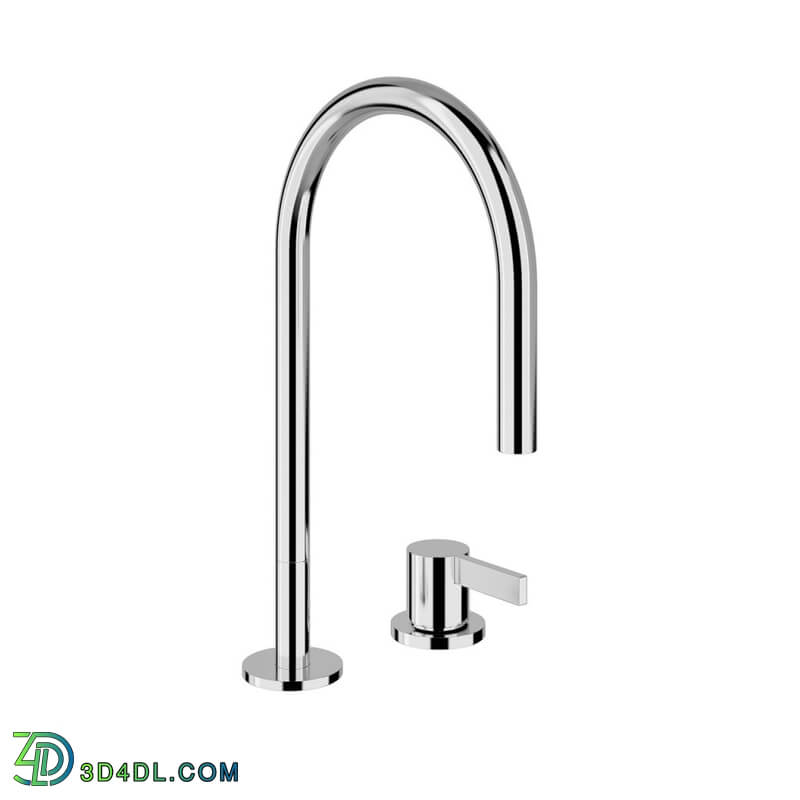 Dimensiva Kartell 2 Holes Basin Mixer by Laufen