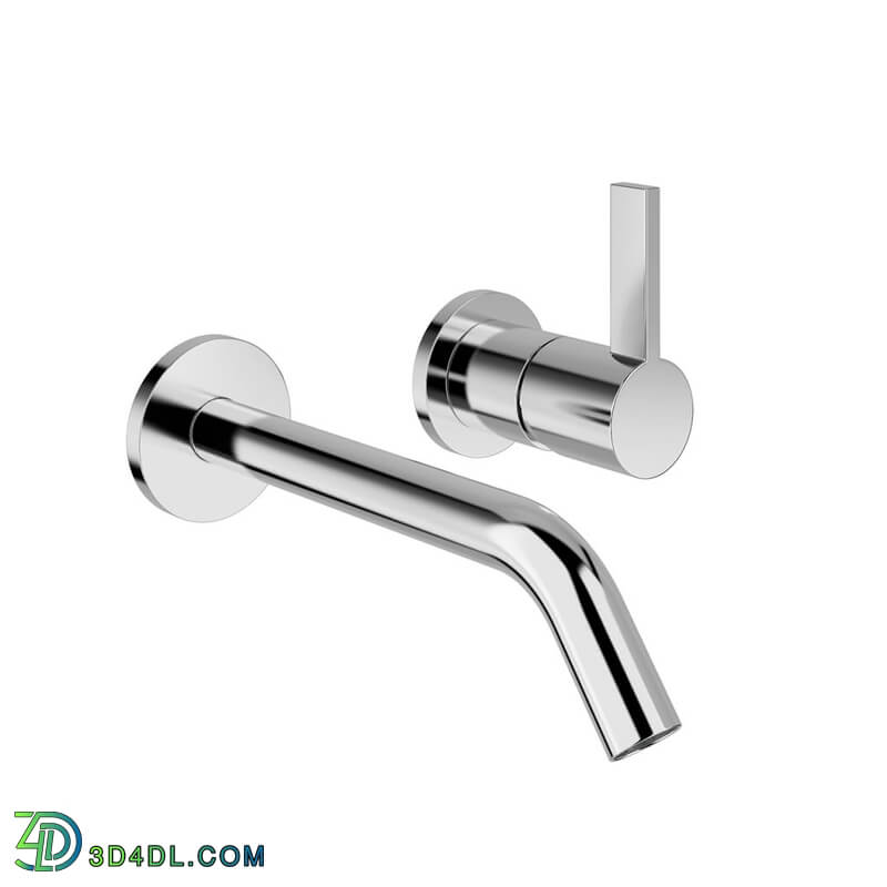 Dimensiva Kartell Concealed Single Lever Basin Mixer 175 mm by Laufen