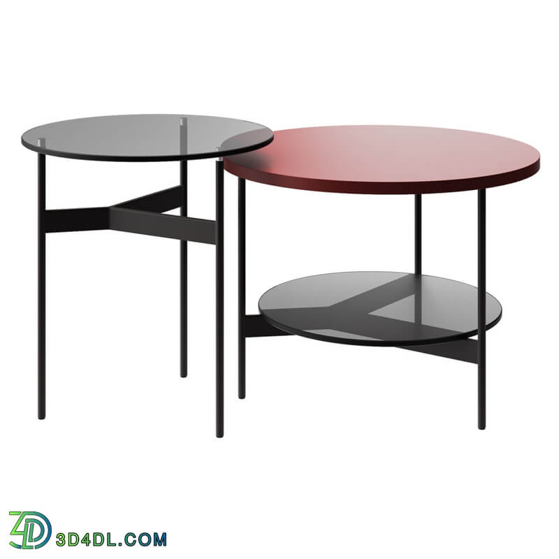 Dimensiva LXT01 Round Coffee Table by Leolux LX