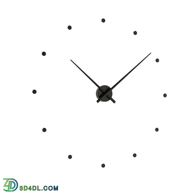 Dimensiva Large Oj Clock by Nomon