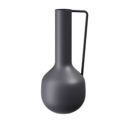 Dimensiva Metal Vase with Handle by Bloomingville 