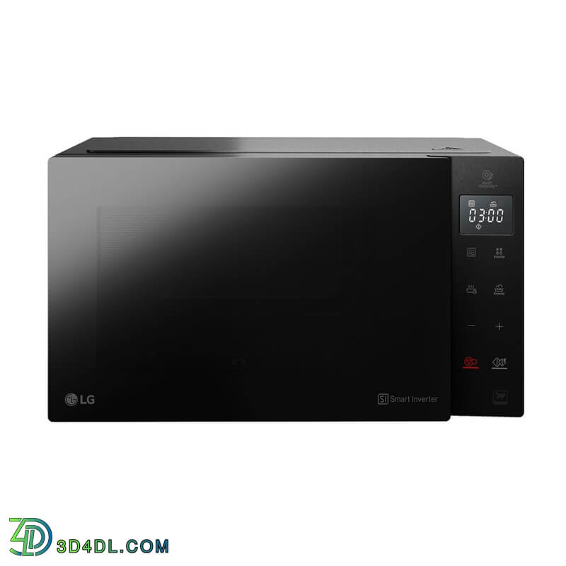 Dimensiva Microwave Smart Inverter 23l MH6336GIB by LG