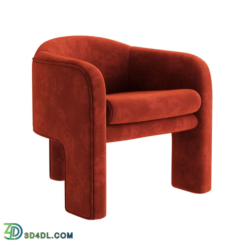 Dimensiva Milo Baughman Armchair by Weiman Preview