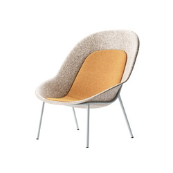 Dimensiva Nook Pet Felt Lounge Chair By De Vorm 