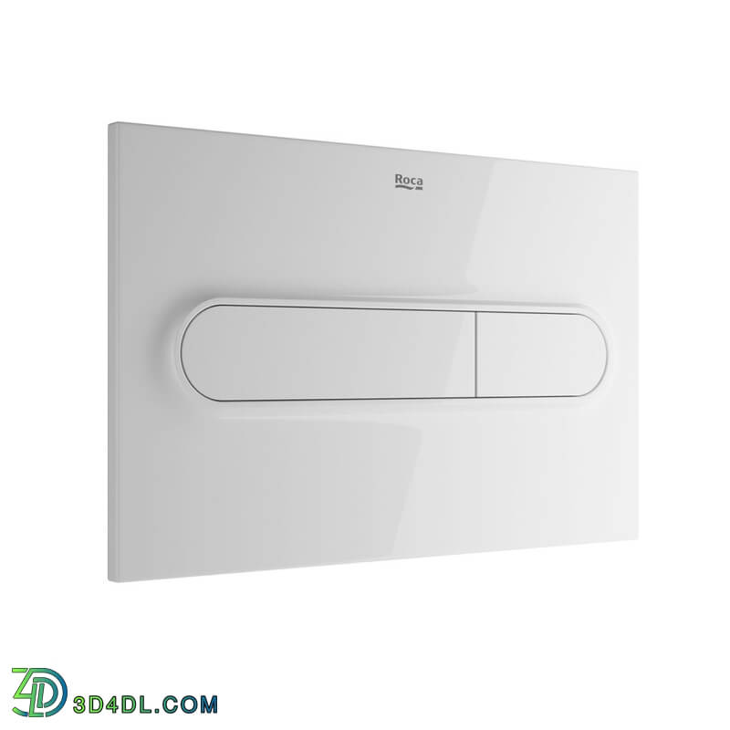 Dimensiva PL1 Dual Flush Plate by Roca