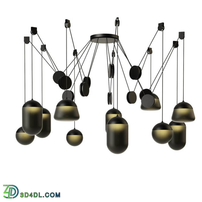 Dimensiva Planets Pendant Lamp Pc1244 By Brokis