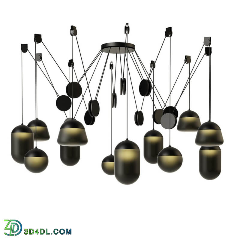 Dimensiva Planets Pendant Lamp Pc1245 By Brokis