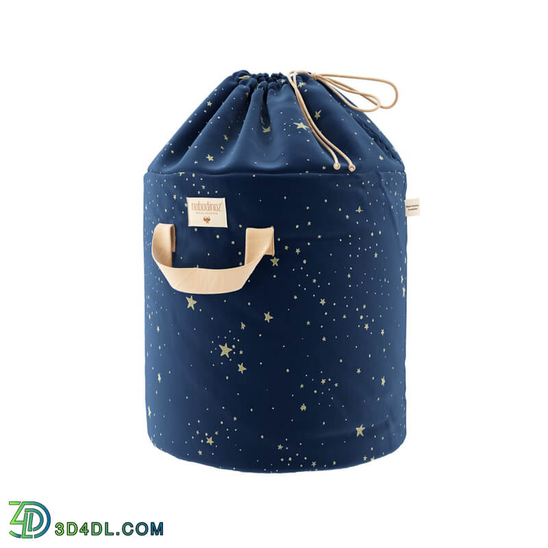 Dimensiva Toy Bag Bamboo Gold Stella Night Blue by Nobodinoz