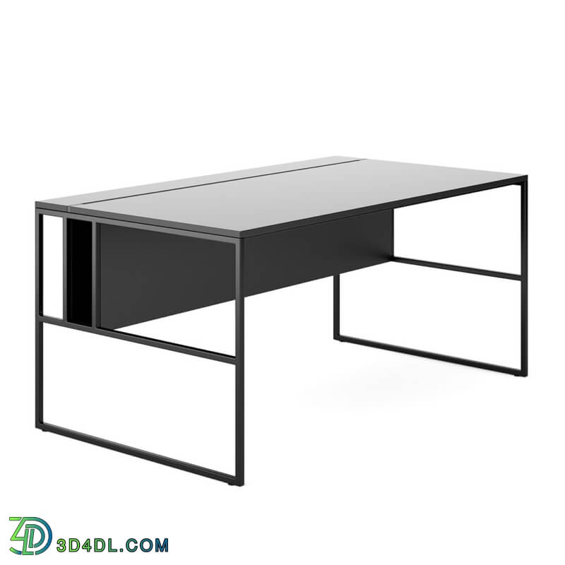 Dimensiva Venti Single Table System by MDF Italia