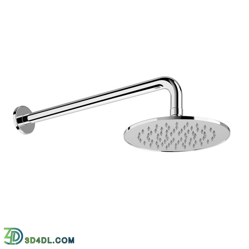 Dimensiva Wall Round Rain Shower Head 206 and 247 mm by Laufen