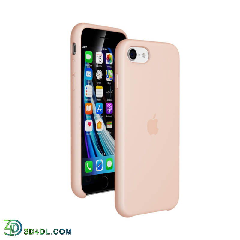 Dimensiva iPhone SE Silicone Case by Apple