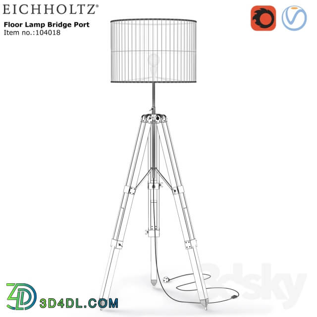 Eichholtz Floor Lamp Bridgeport