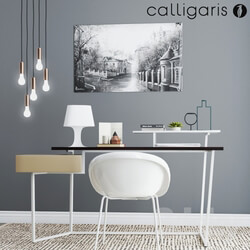 Table Chair CALLIGARIS SET 
