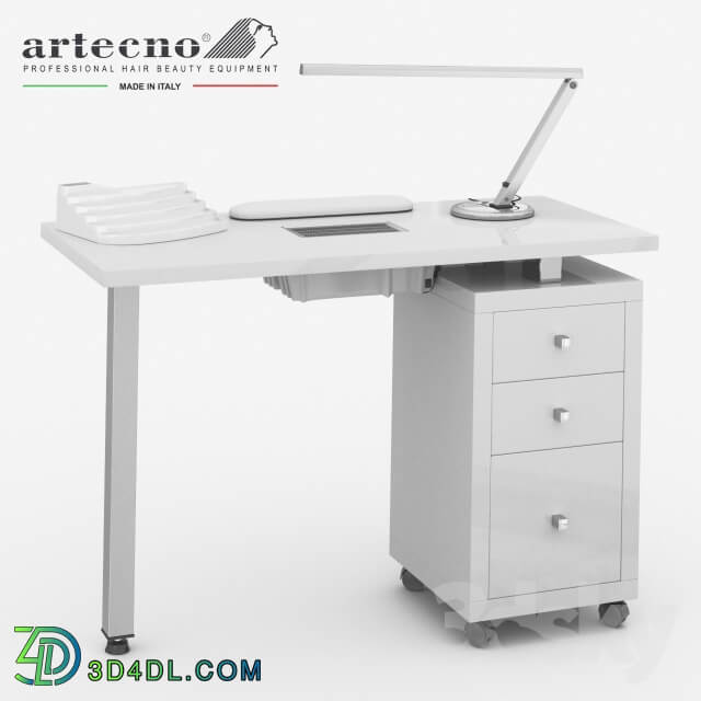 Manicure table Square Vented 305 LX Artecno