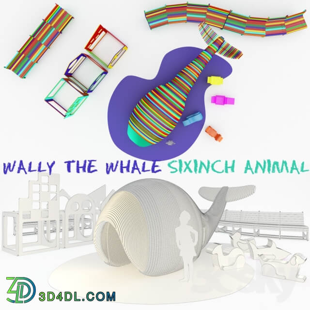 Miscellaneous Wally the Whale SixInch Animal