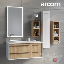 Bathroom furniture set ARCOM POLLOCK COMPOSITION 36 