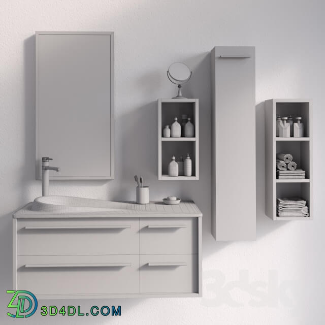 Bathroom furniture set ARCOM POLLOCK COMPOSITION 36