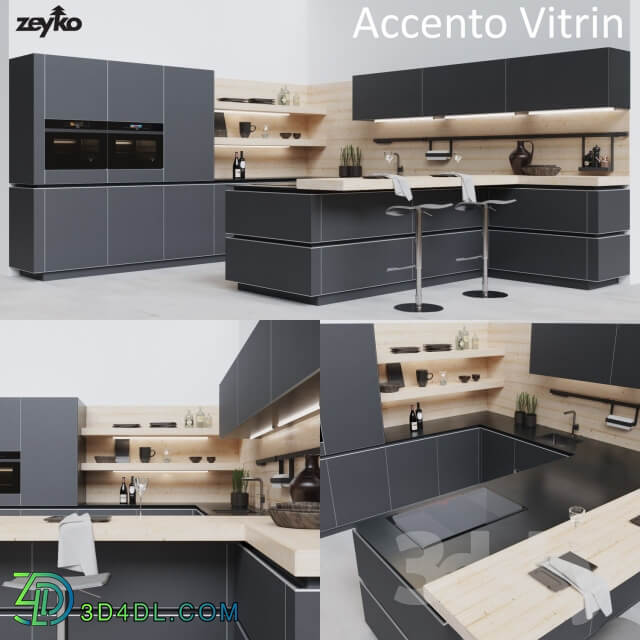 Kitchen Accento Vitrin Zeyko