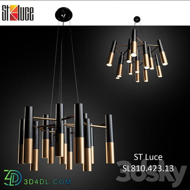 Suspended chandelier ST Luce SL810.423.13 Pendant light 3D Models