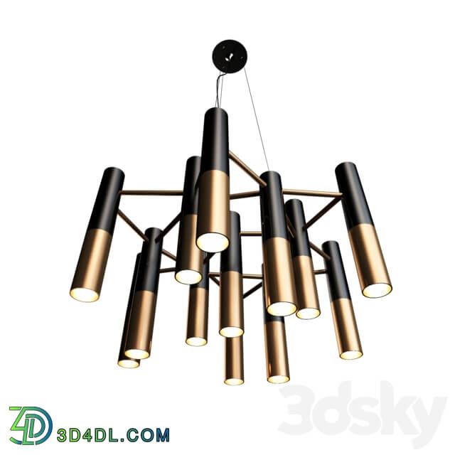 Suspended chandelier ST Luce SL810.423.13 Pendant light 3D Models