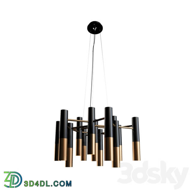 Suspended chandelier ST Luce SL810.423.13 Pendant light 3D Models