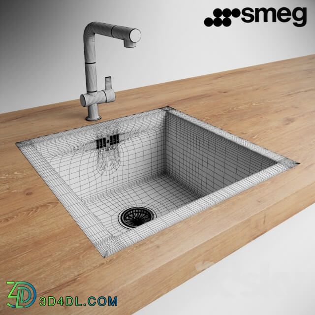 Sink Smeg VQ40 2