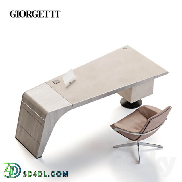 Table Chair Giorgetti Tenet Table and Jab Bond Chair