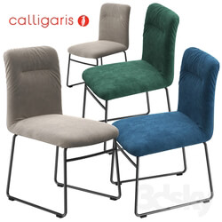 Calligaris Greta chair metal base 