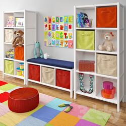 Miscellaneous Kids room shelving 