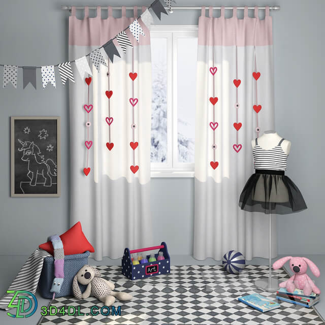 Miscellaneous Decorative set for children 39 s room girls
