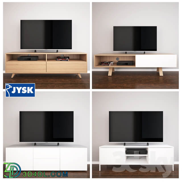 Sideboard Chest of drawer JYSK TV tables set two