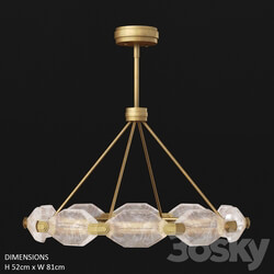 Fine Art Lamps Allison Paladino 873040 Pendant light 3D Models 