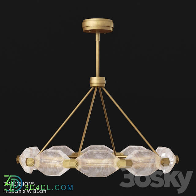 Fine Art Lamps Allison Paladino 873040 Pendant light 3D Models