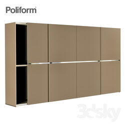 Wardrobe Display cabinets Poliform cabinet 