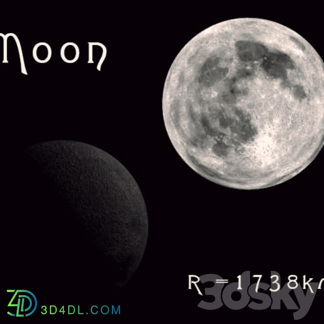 MOON Other 3D Models