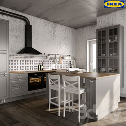 IKEA BODBYN Kitchen 3D Models 