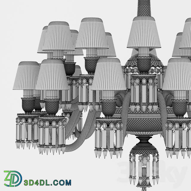 Baccarat ZENITH MIDNIGHT 2017 Pendant light 3D Models