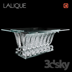 Lalique Cactus rectangular table 