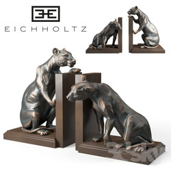 Bookend Lioness set of 2 Eichholtz 