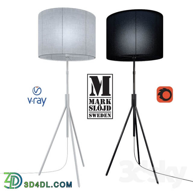 Model SLING floor lamp from the company MARKSLOJD Sweden.