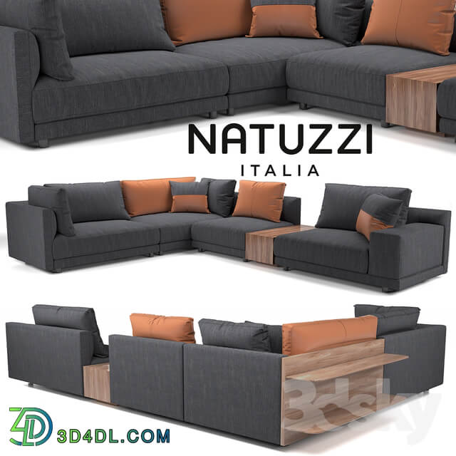 Natuzzi Melpot sectional 2