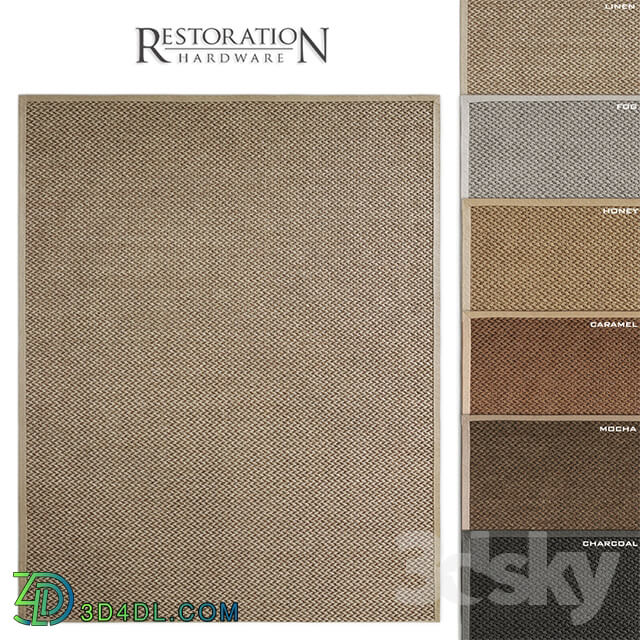 Belgian Double Weave Sisal Rug RH