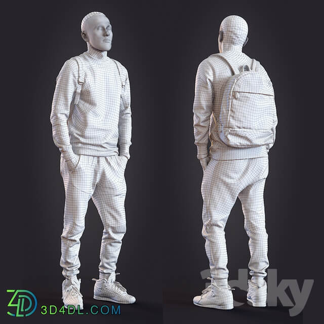 3d scan man 2