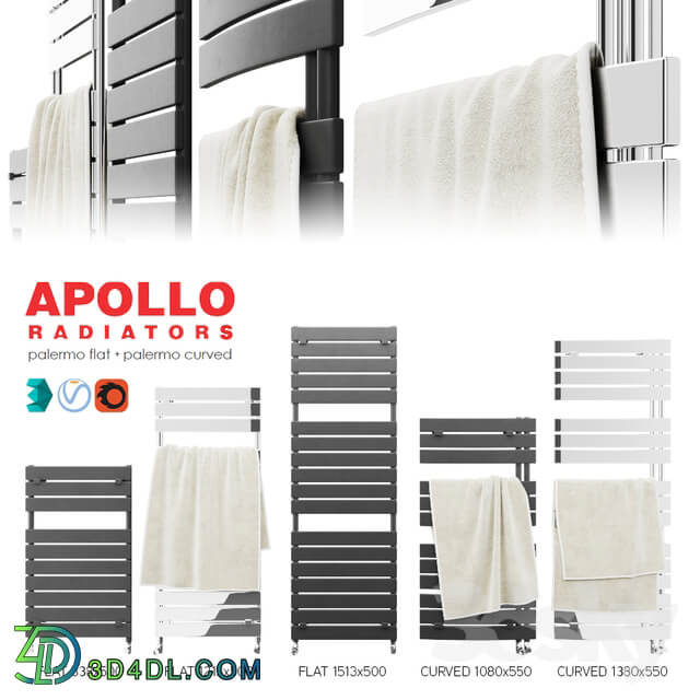 Apollo PALERMO radiators towels