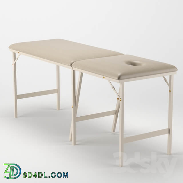 A massage table