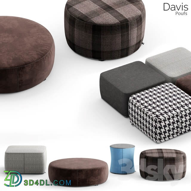 Minotti Davis Poufs