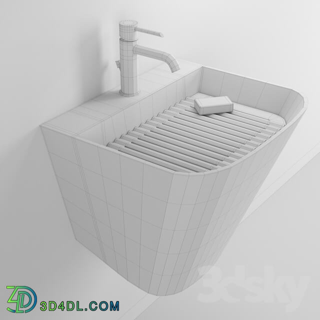Wash basin for laundry GALASSIA MEG11