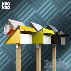 The Koo Koo Mailbox by Playso Other 3D Models 