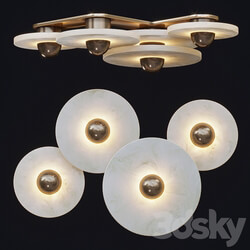 Apparatus Median 4 ceiling mount Ceiling lamp 3D Models 